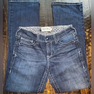 Ariat Women's Dark Blue Boot Cut Jeans